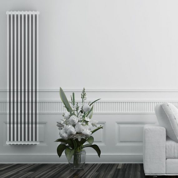 Lazzarini Arezzo design nappali radiátor fehér